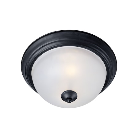 Maxim Lighting Essentials 1-Light Flush Mount 5840FTBK